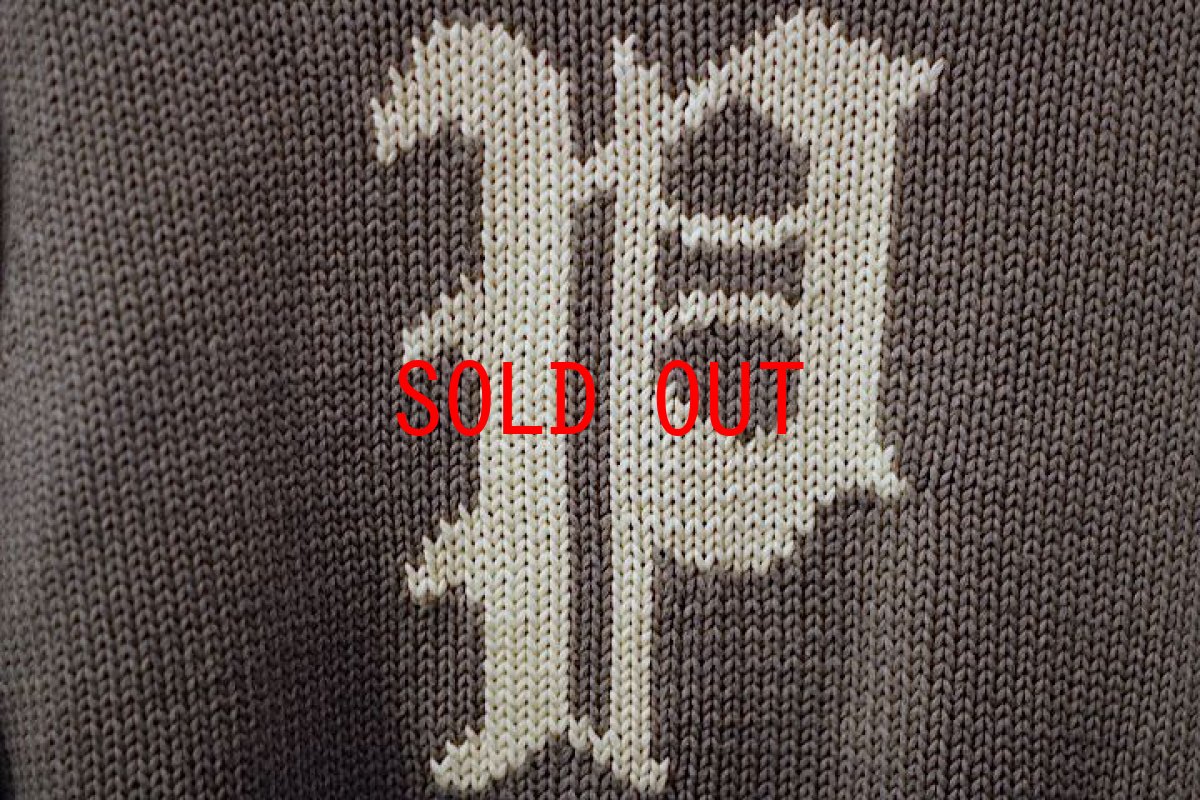 画像4: Polo Ralph Lauren(ラルフ ローレン)“P" Logo Knit Grey    (4)