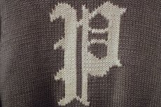 画像4: Polo Ralph Lauren(ラルフ ローレン)“P" Logo Knit Grey    (4)