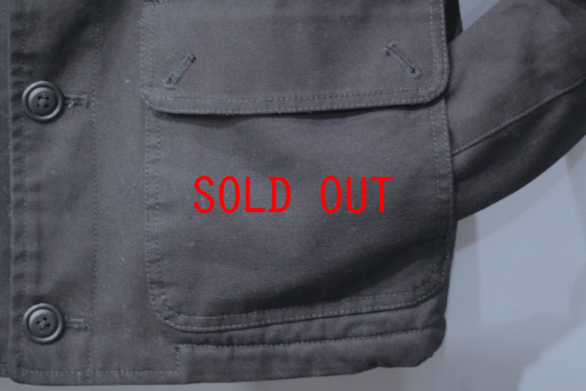 画像7: J.Crew(ジェイクルー)Deck Jacket Duck Black N-1 N1 Military Riders (7)