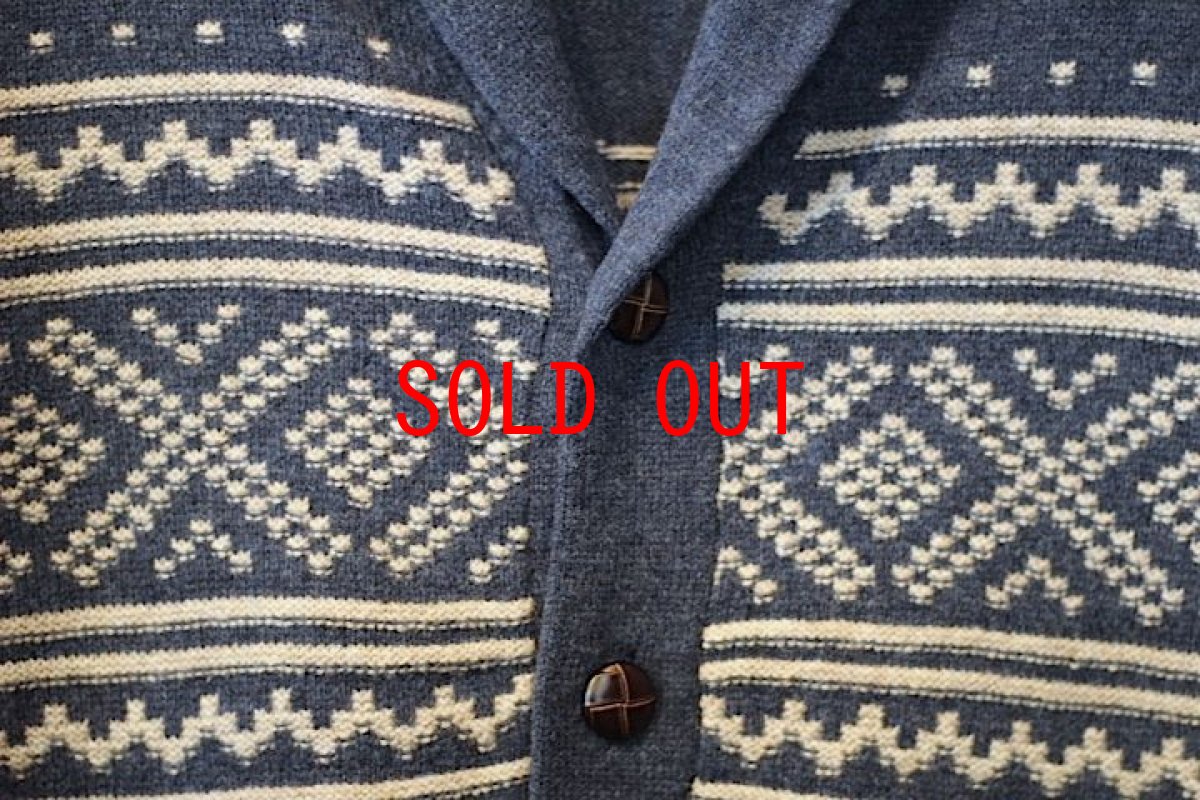 画像3: J.Crew(ジェイクルー)Lambs Wool Fair Shawl Collar Cardigan (3)