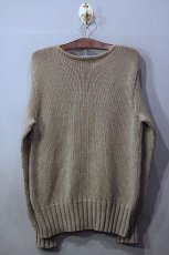 画像2: Polo Ralph Lauren(ラルフ ローレン)“P" Logo Knit Grey    (2)