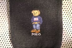 画像2: Polo Ralph Lauren(ラルフ ローレン) Polo Bear Black ポロベアー 指ぬき手袋 (2)