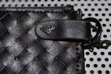 画像2: Diamond Supply Co(ダイアモンド サプライ) Basket Weave XL Coin Pouch Black (2)