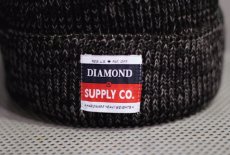 画像2: Diamond Supply Co(ダイアモンド サプライ) Supply Beanie Black ビーニー (2)