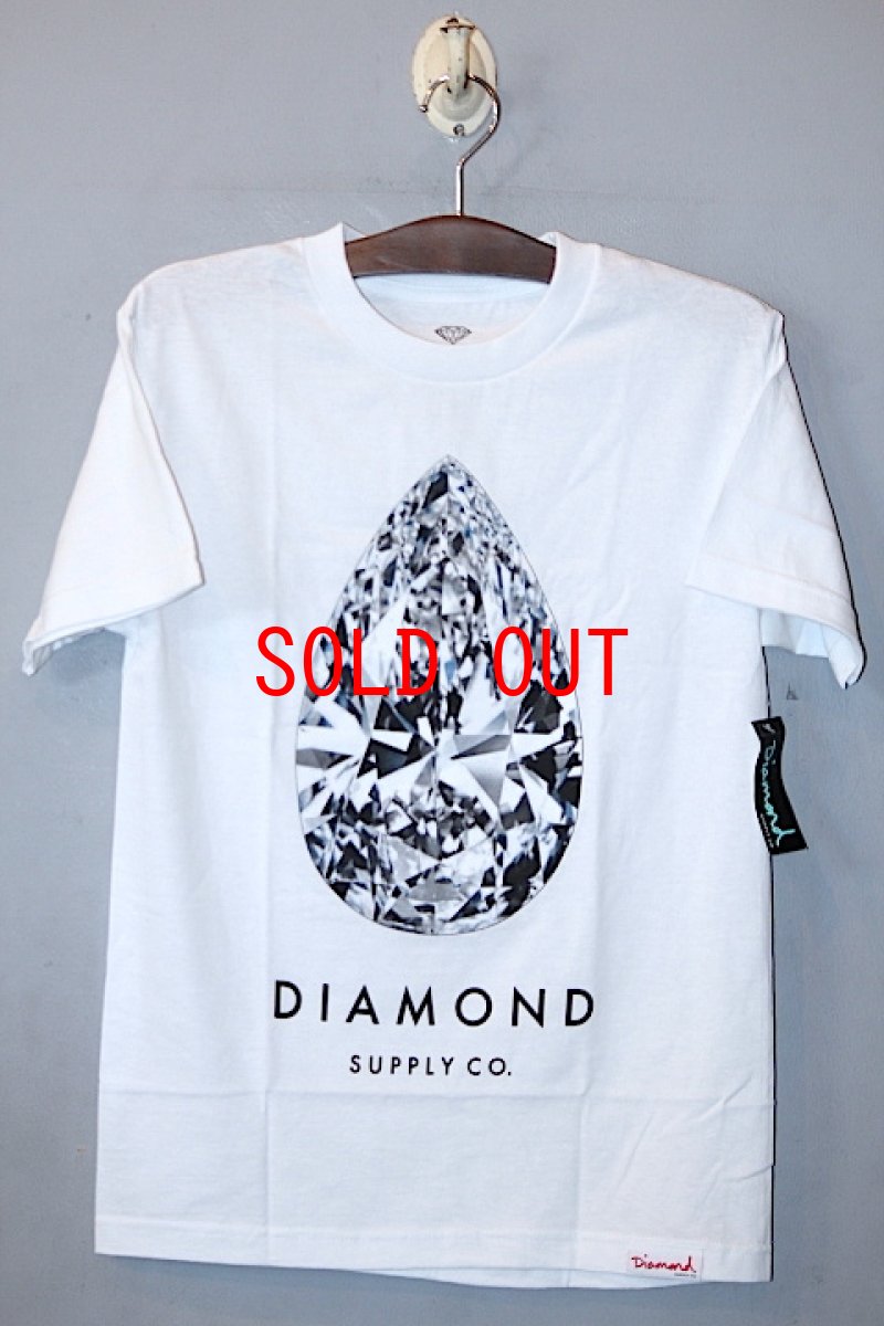 画像1: Diamond Supply Co(ダイアモンド サプライ) 101 Carats S/S Tee White Tシャツ (1)