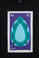 画像2: Diamond Supply Co(ダイアモンド サプライ) France Stamp S/S Tee Black Tシャツ (2)