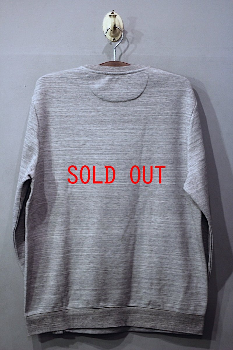 画像2: DKNY(ダナキャラン ニューヨーク) DKNY JEANS Crew Neck Side Zip Sweat Grey (2)