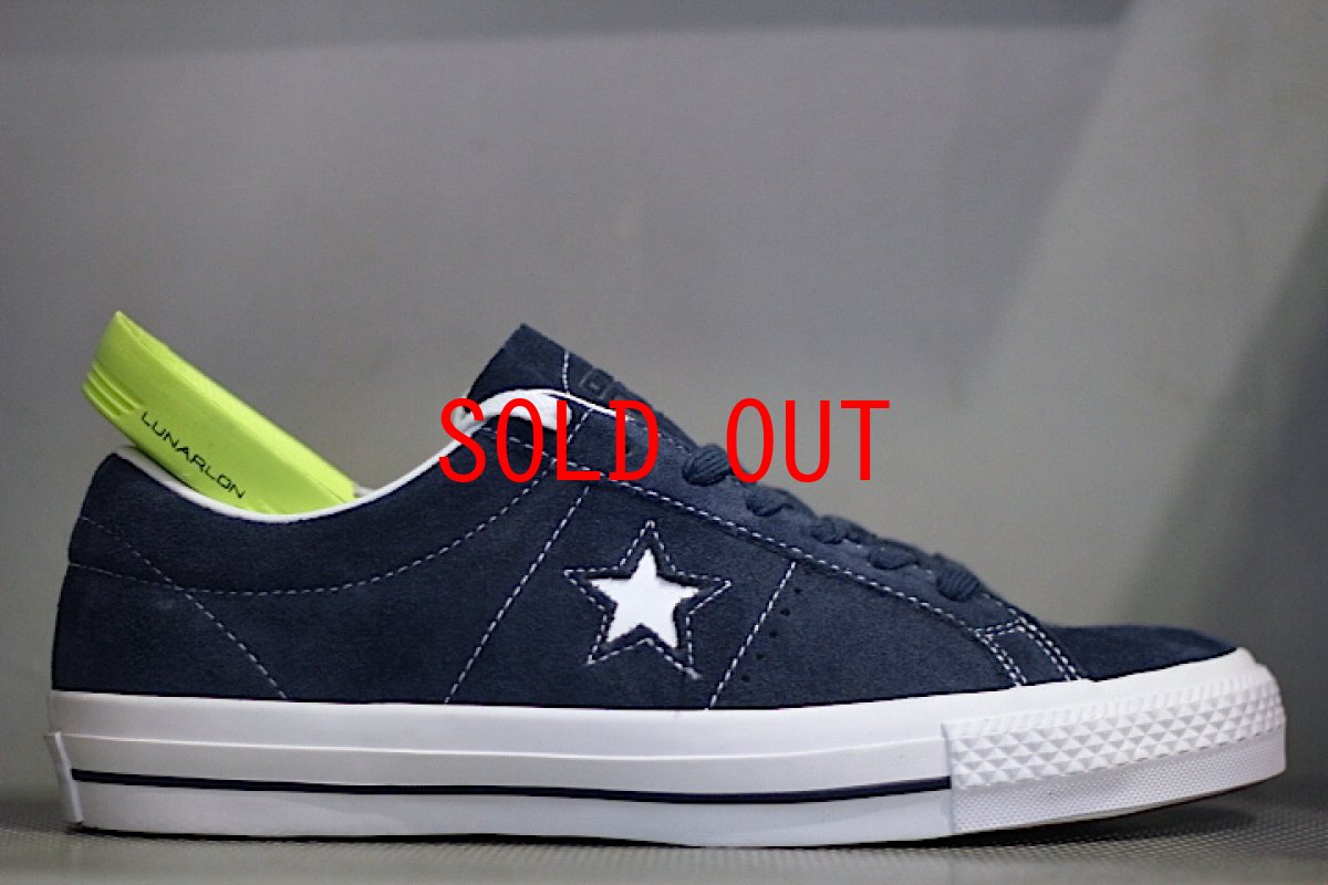 画像1: Converse(コンバース) Cons One Star Lunarlon Navy  (1)