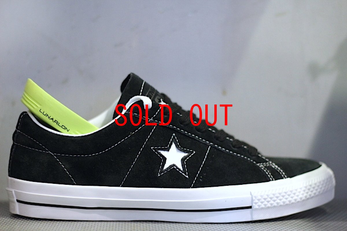 画像1: Converse(コンバース) Cons One Star Lunarlon Black (1)