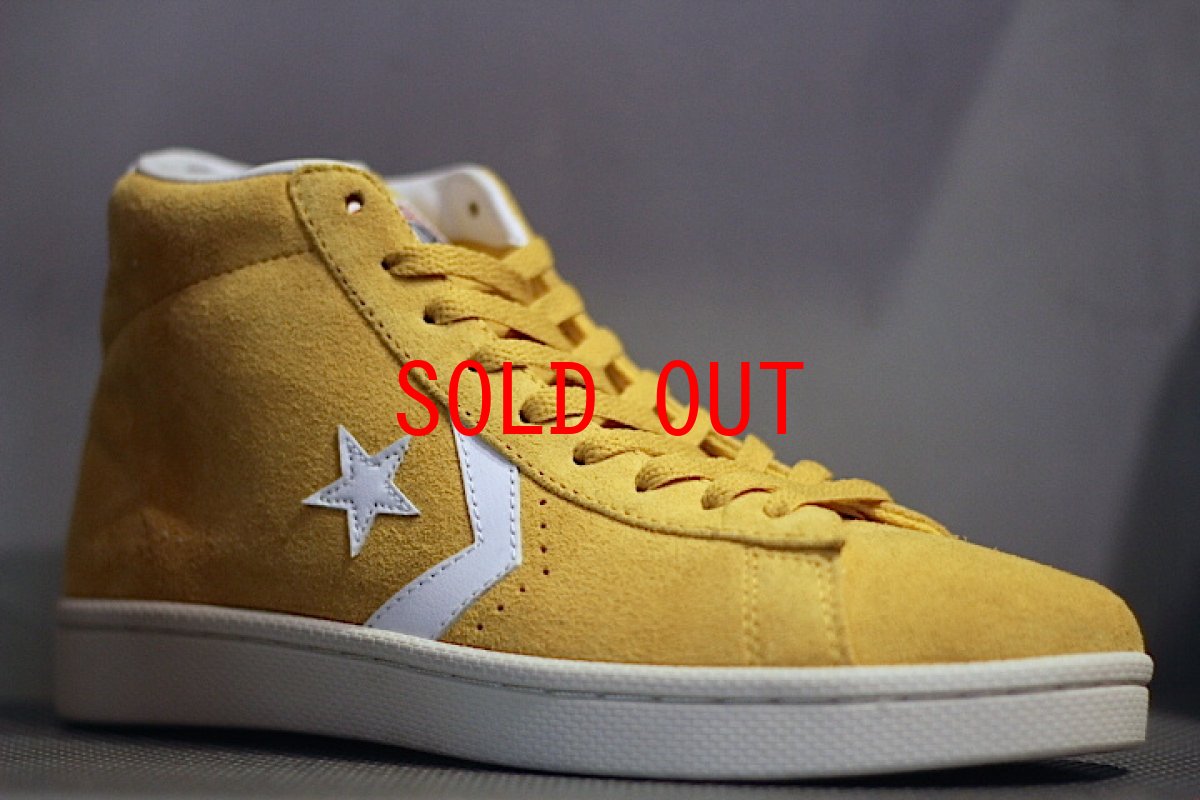 画像2: Converse(コンバース) Cons One Star Pro-Leather Hi Yellow (2)