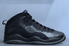 画像1: Nike(ナイキ) Air Jodan 10 Retro OVO Black/Black Drake (1)