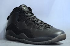 画像2: Nike(ナイキ) Air Jodan 10 Retro OVO Black/Black Drake (2)