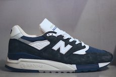 画像1: New Balance(ニューバランス) For J Crew 998 Navy White ABZORB (1)