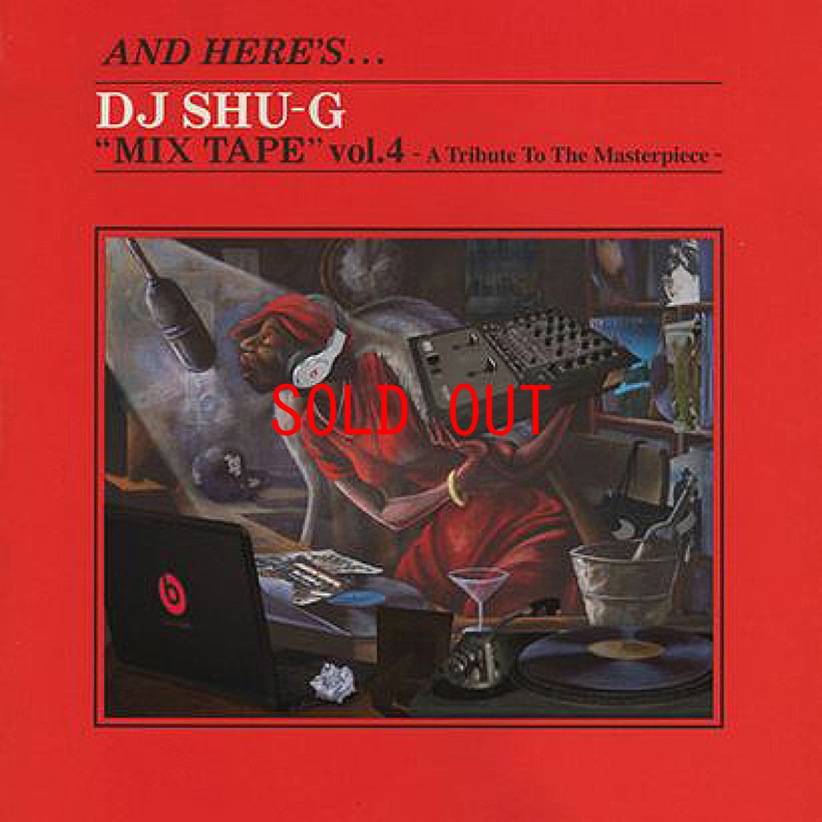 画像1: DJ SHU-G "MIXTAPE vol.4" A Tribute To The Masterpiece Mix CD ミックス (1)