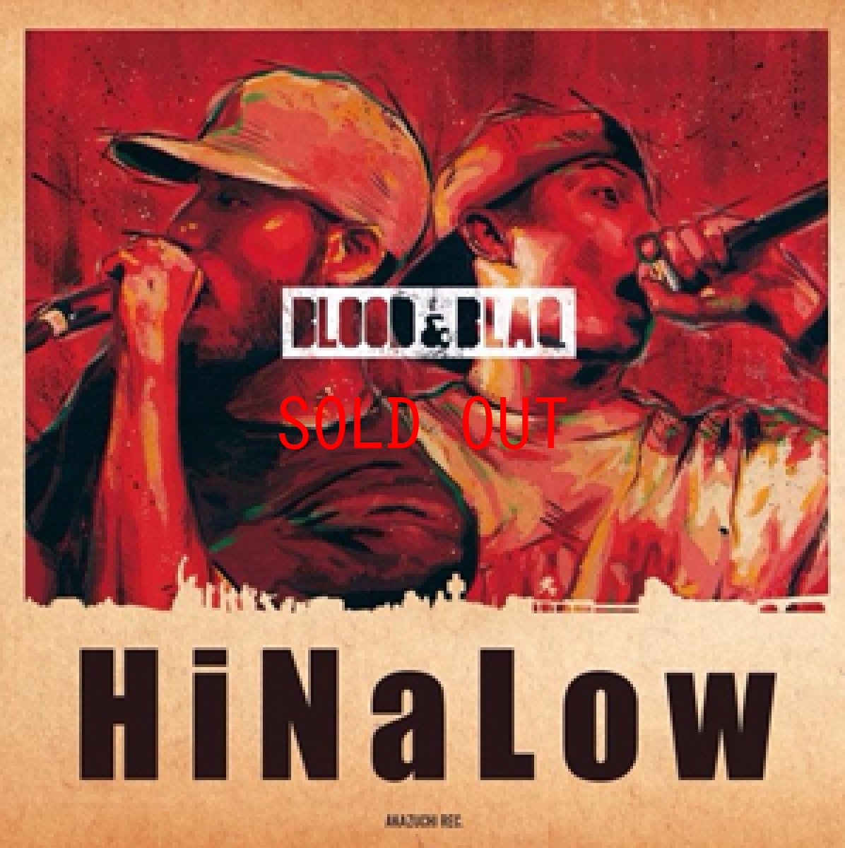 画像1: HiNaLow - Blood & Blaq CD (1)