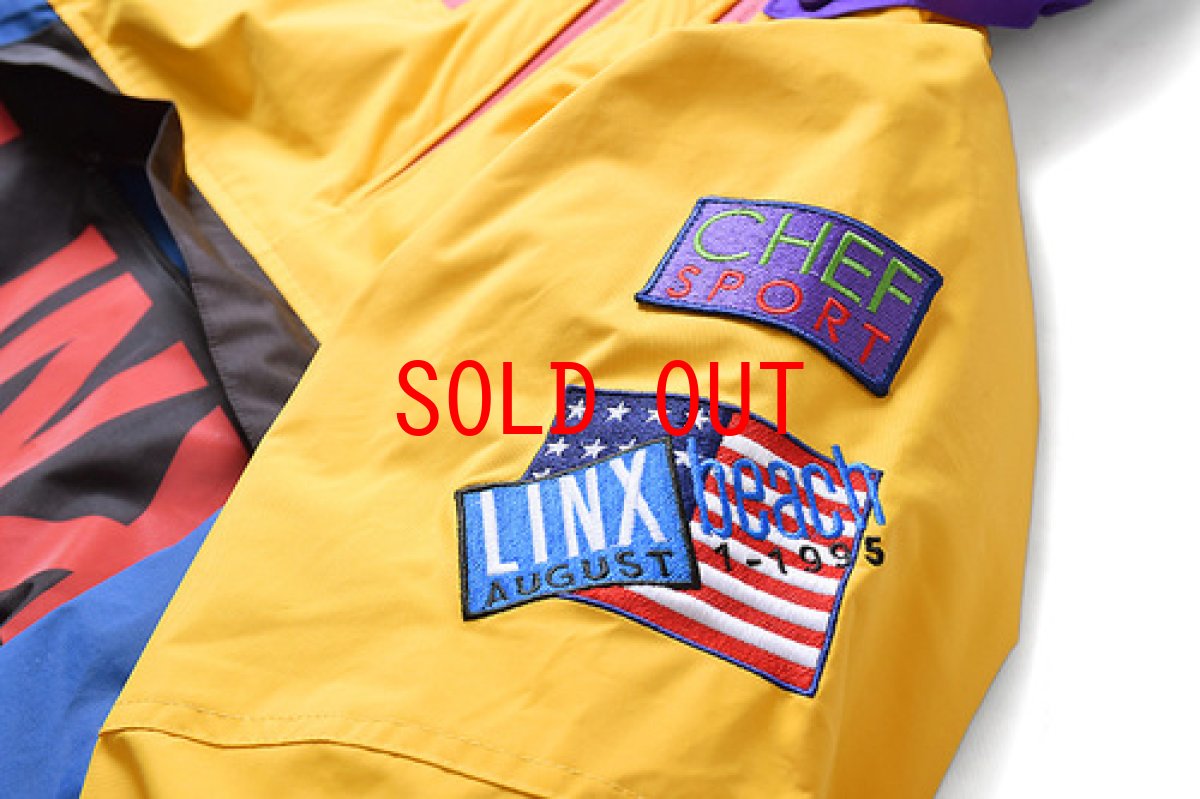 画像4: CL-95 Inc(シーエル95 インク)LINX BEACH MK1 Gore-Tex JACKET YELLOW リンクス ビーチ  (4)