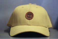 画像1: Timberland(ティンバーランド) Cotton Leather Patch Tree Logo Ball Cap Mustard コットン キャップ  マスタード (1)