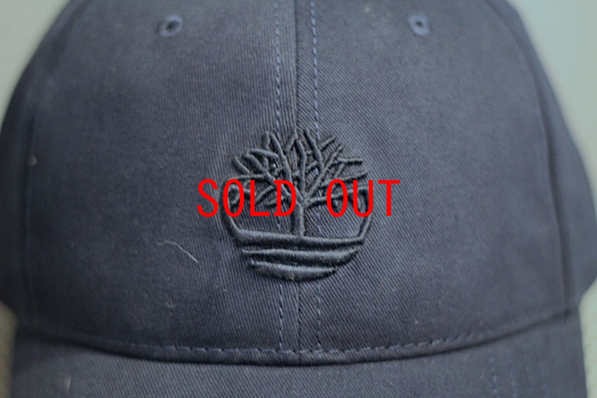 画像2: Timberland(ティンバーランド) Cotton Ball Cap Navy コットン キャップ  ネイビー (2)