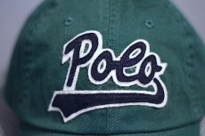 画像2: Polo Ralph Lauren(ラルフ ローレン) Script Logo Green Cap スクリプトロゴ キャップ グリーン (2)