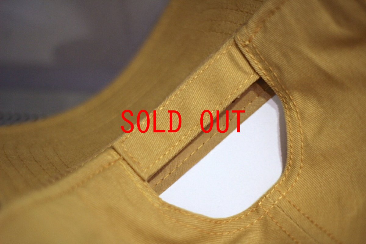 画像4: Timberland(ティンバーランド) Cotton Leather Patch Tree Logo Ball Cap Mustard コットン キャップ  マスタード (4)