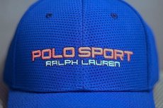 画像2: Polo Sport(ポロスポーツ) Stretch Fit Cap Blue ストレッチフィットキャップ (2)