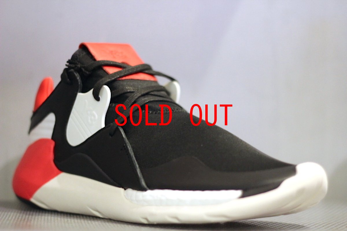 画像2: Y-3(ワイスリー) QASA RACER BOOST Red Black White YOHJI YAMAMOTO  (2)