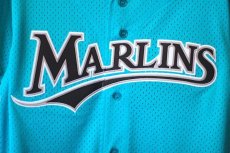 画像3: Mitchell&Ness(ミッチェル アンド ネス)Florida Marlins Authentic Batting Practice Jersey Emerald Green (3)