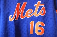 画像4: Mitchell&Ness(ミッチェル アンド ネス) New York Mets Authentic Batting Practice Jersey Blue Orange (4)