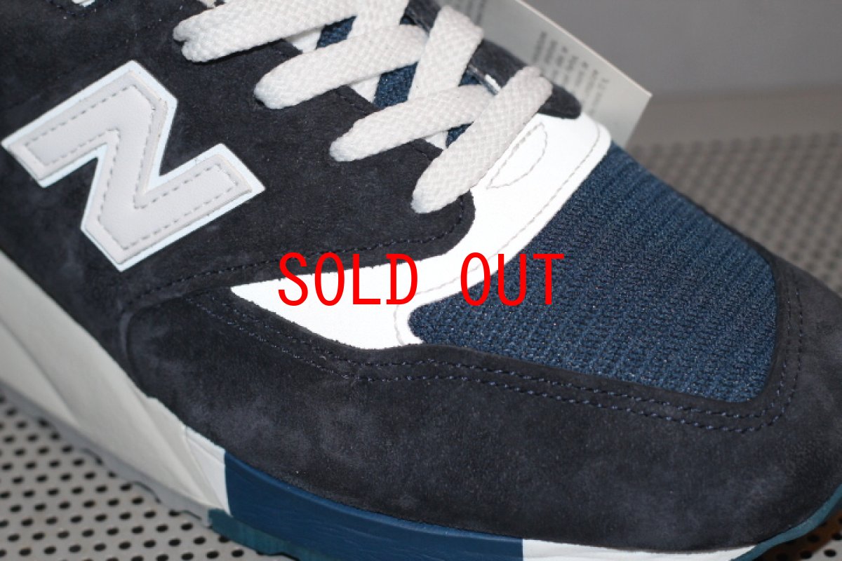 画像5: J.Crew(ジェイクルー) NB M998 Sneakers Kicks Balance Navy White ABZORB (5)