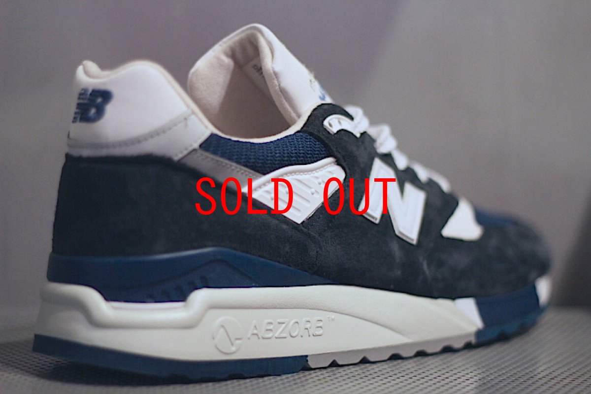 画像3: J.Crew(ジェイクルー) NB M998 Sneakers Kicks Balance Navy White ABZORB (3)