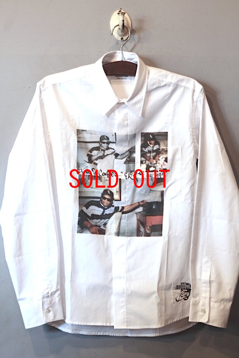 画像1: The Rickford Institute (ザ リックフォード インスティテュート ) ×Reserved Note(リザーブドノート) L/S Printed Shirt Eazy-E (1)