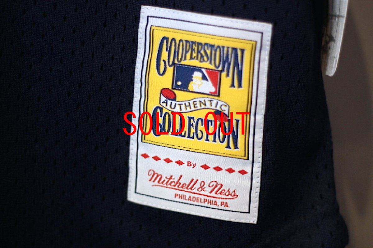 画像5: Mitchell&Ness(ミッチェル アンド ネス) Cleveland Indians Authentic Batting Practice Jersey Navy Red (5)