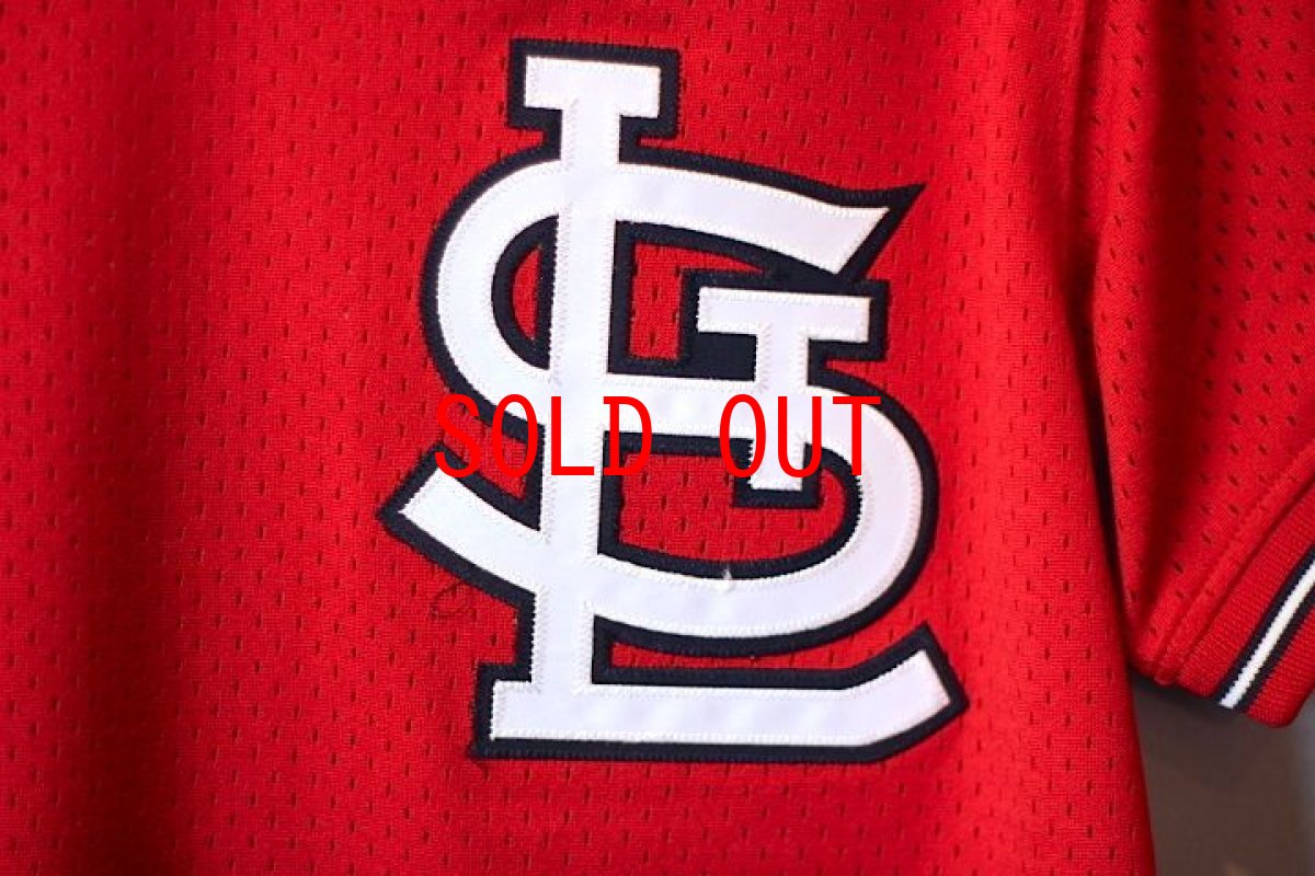 画像3: St. Louis Cardinals Authentic Batting Practice Jersey Red White (3)