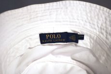 画像4: Polo Ralph Lauren(ラルフ ローレン)Polo Pony Logo Bucket Hat White (4)