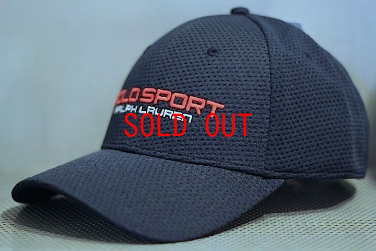 画像2: Polo Ralph Lauren(ラルフ ローレン)Polo Sport Stretch Fit Cap Navy ストレッチフィットキャップ (2)