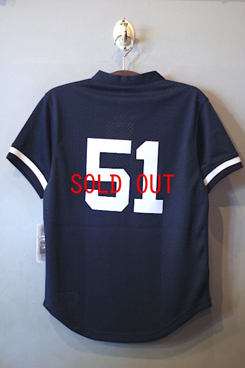 画像2: New York Yankees Authentic Batting Practice Jersey Navy White (2)