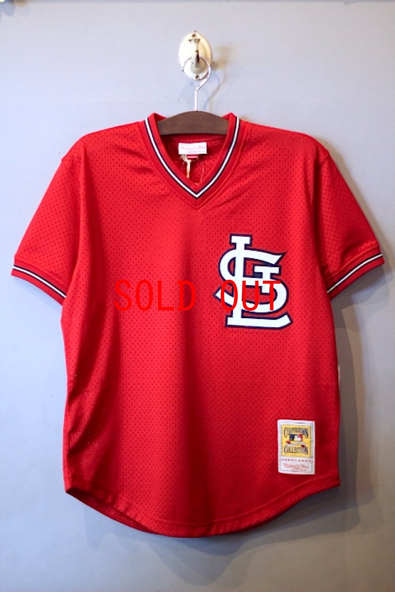 画像1: St. Louis Cardinals Authentic Batting Practice Jersey Red White (1)