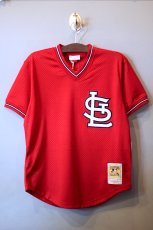 画像1: St. Louis Cardinals Authentic Batting Practice Jersey Red White (1)