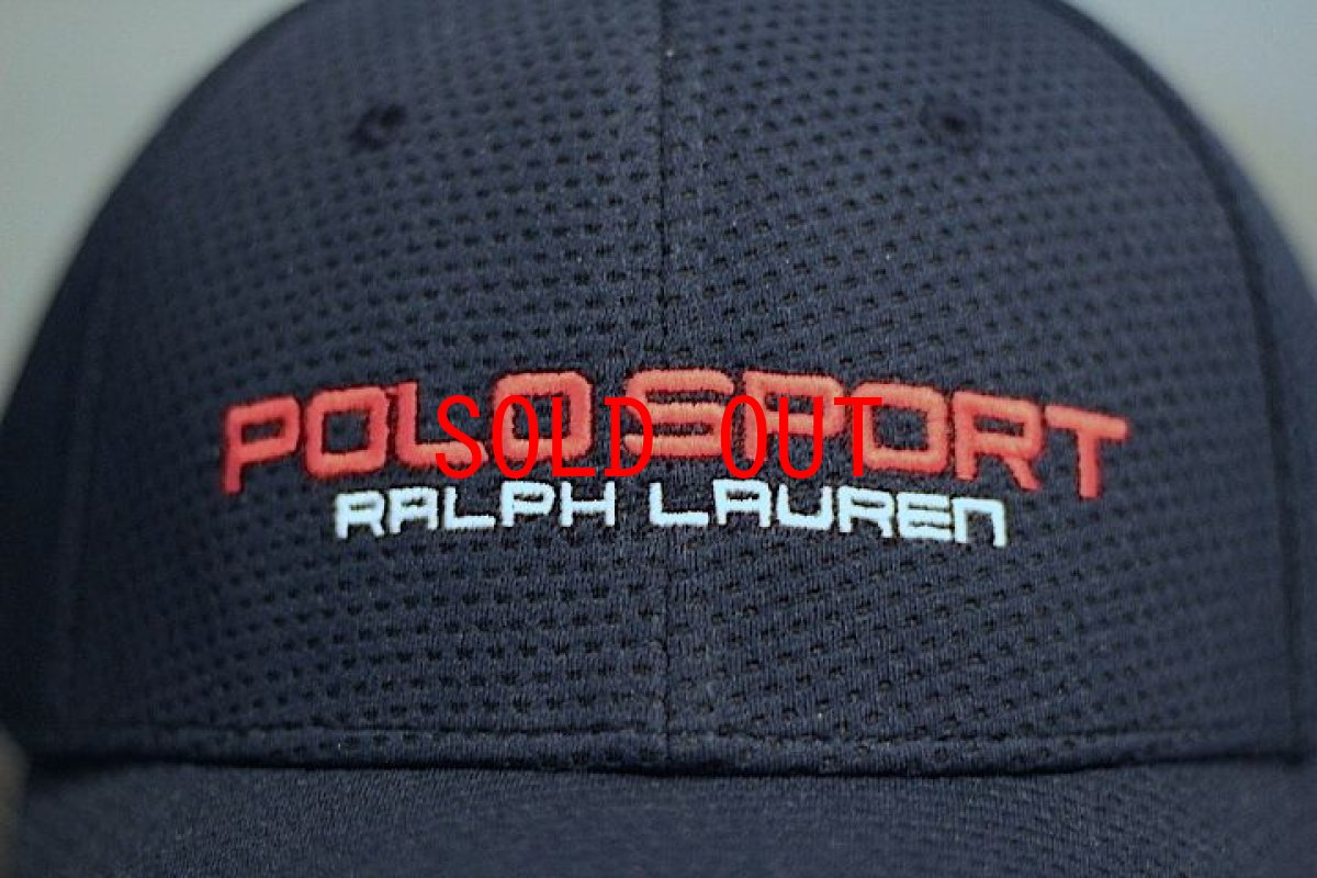 画像3: Polo Ralph Lauren(ラルフ ローレン)Polo Sport Stretch Fit Cap Navy ストレッチフィットキャップ (3)