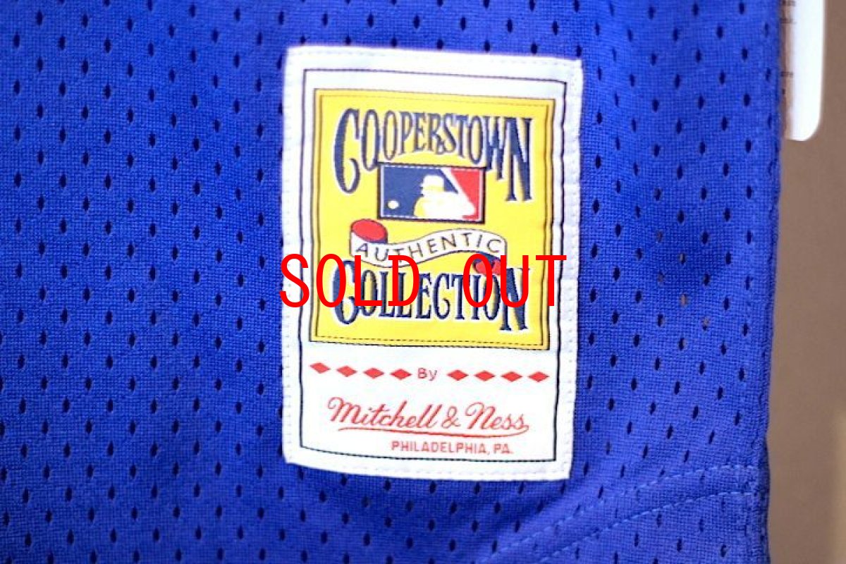 画像5: Mitchell&Ness(ミッチェル アンド ネス) New York Mets Authentic Batting Practice Jersey Blue Orange (5)