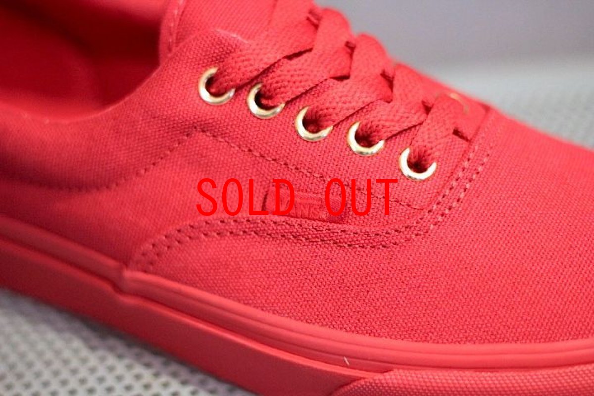 画像5: Vans(バンズ) Era Gold Mono Crimson Red  (5)