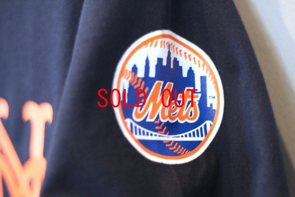 画像4: Majestic(マジェスティック) S/S New York Mets Logo Tee Navy (4)