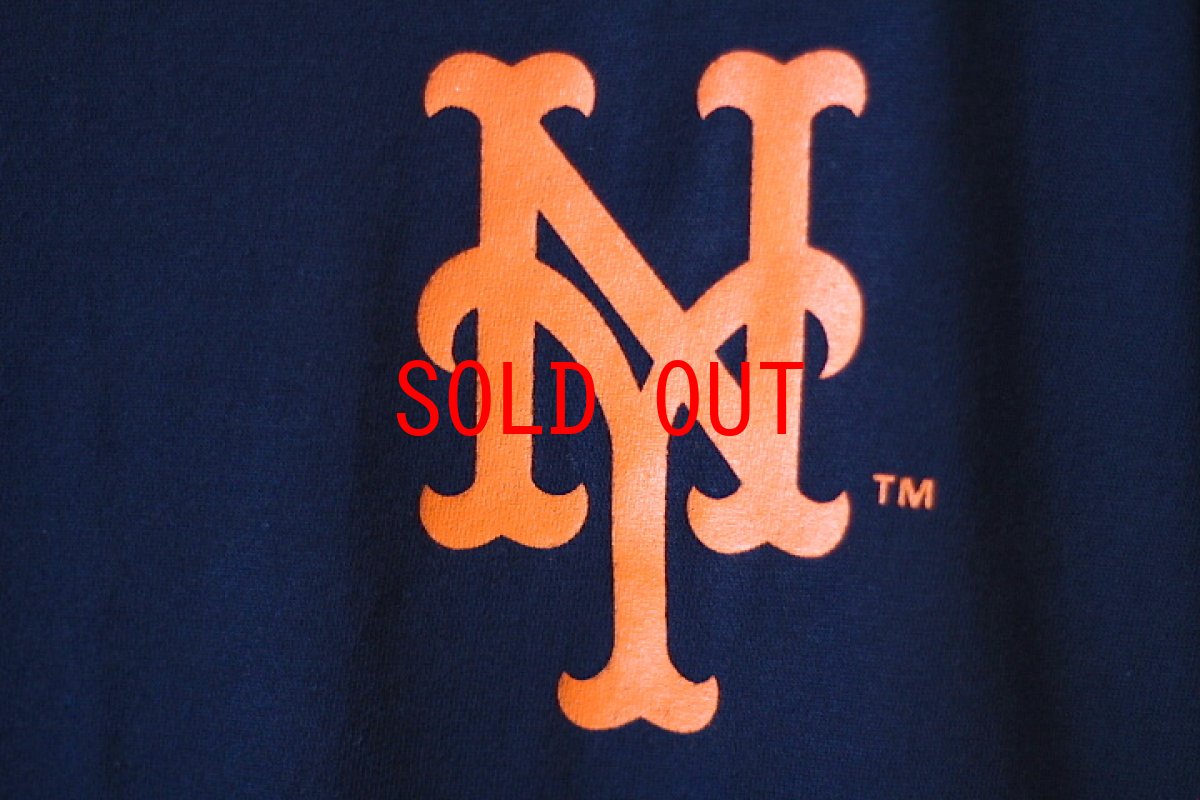 画像3: Majestic(マジェスティック) S/S New York Mets Logo Tee Navy (3)