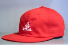 画像3: Nothin' Special(ナッシン スペシャル) Nothin' Logo 6panel Cap Red  (3)