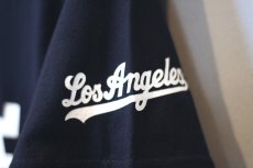 画像4: Majestic(マジェスティック) S/S Los Angels Dodgers Logo Tee Navy (4)