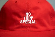 画像2: Nothin' Special(ナッシン スペシャル) Nothin' Logo 6panel Cap Red  (2)