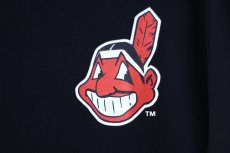 画像3: Majestic(マジェスティック) S/S Cleveland Indians Logo Tee Navy  (3)