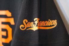 画像4: Majestic(マジェスティック) S/S San francisco Giants Logo Tee Black  (4)