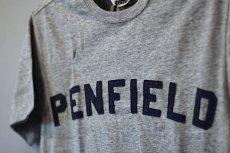 画像3: Penfield (ペンフィールド) S/S Arch Felt Logo Tee Heather Grey  (3)