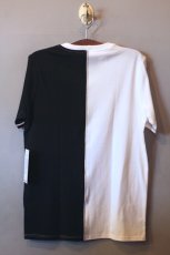 画像2: ICNY(アイスコールドニューヨーク) Slice Tee 3M Reflective T-Shirt 2Tone Black  White (2)